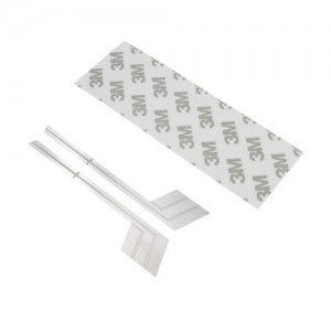 DIY Decoration Scratch Side Plate For TRAXXAS 1/18 RC TRX-4M Bronco Crawler 97054-1 - SILVER - TRX4M-BD03/SI