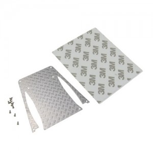 DIY Decoration Engine Cover For TRAXXAS 1/18 RC TRX-4M Defender Crawler 97074-1 - SILVER - TRX4M-FD02/SI