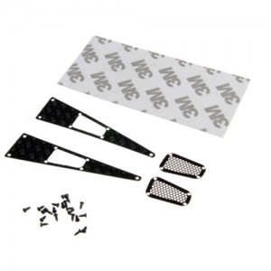 DIY Decoration Intake Grille For TRAXXAS 1/18 RC TRX-4M Defender Crawler 97074-1 - TRX4M-FD03/BK