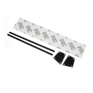 DIY Decoration Scratch Plate For TRAXXAS 1/18 RC TRX-4M Defender Crawler 97074-1 - BLACK - TRX4M-FD06/BK