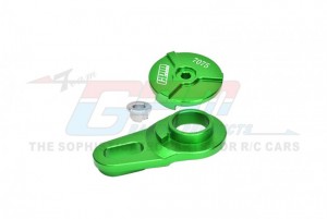 GPM MX023TSH ALUMINUM 7075 SERVO SAVER ASSEMBLY 23T LOS261011 LOSI 1/4 PROMOTO-MX MOTORCYCLE RTR LOS06002 - GREEN - MX023TSH-G