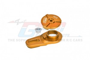 GPM MX023TSH ALUMINUM 7075 SERVO SAVER ASSEMBLY 23T LOS261011 LOSI 1/4 PROMOTO-MX MOTORCYCLE RTR LOS06002 - GOLD - MX023TSH-GD
