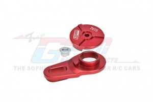 GPM MX023TSH ALUMINUM 7075 SERVO SAVER ASSEMBLY 23T LOS261011 LOSI 1/4 PROMOTO-MX MOTORCYCLE RTR LOS06002 - RED - MX023TSH-R