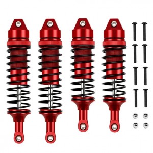 Aluminum Front And Rear Damper Set 5862 For TRAXXAS SLASH 4X4 VXL 2WD RUSTLER STAMPEDE HOSS 1/10 CAR - RED - TRX-5862/RE