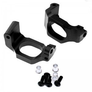 ALUMINIUM FRONT C-HUB 8932 1/10 RC TRAXXAS MAXX WideMaxx MONSTER - BLACK - TRX-8932/BK