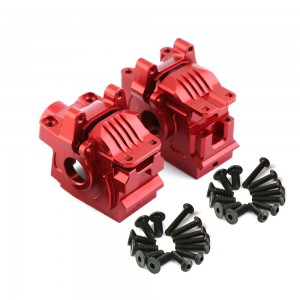 Aluminum Front & Rear Differential Housings Bulkhead 1/10 TRAXXAS Rustler Hoss Slash Stampede 4x4 - TRX68806881/RE