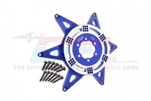GPM MX0606R ALUMINUM 7075 REAR WHEEL PATTERN BUCKLE LOS46003 LOSI 1/4 PROMOTO-MX MOTORCYCLE LOS06000 - BLUE - MX0606R-B