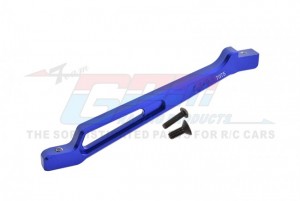 GPM MAK016FN ALUMINUM 7075 FRONT STEERING SUPPORT MOUNT AR320196 ARRMA 1/8 KRATON TYPHON SENTON OUTCAST NOTORIOUS 6S BLX - BLUE - MAK016FN-B