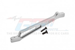 GPM MAK016FN ALUMINUM 7075 FRONT STEERING SUPPORT MOUNT AR320196 ARRMA 1/8 KRATON TYPHON SENTON OUTCAST NOTORIOUS 6S BLX - SILVER - MAK016FN-S