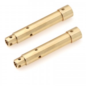 Brass Rear Axle Tube Set AXI232082 1/10 AXIAL RACING SCX10 PRO SCALE Crawler AXI03028 - RS-AXI232082