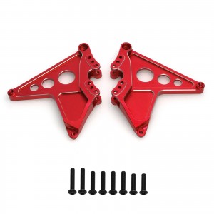 ALUMINUM REAR DAMPER MOUNT 8538 1/7 TRAXXAS UNLIMITED DESERT RACER UDR 85076-4 - RED - TRX-8538/RE
