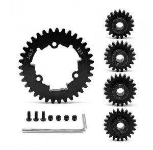 STEEL SPUR GEAR - 32T M1.5 W/ PINION SET 1/5 TRAXXAS XRT / X-MAXX 6S 8S MONSTER - TXM032TS1922T
