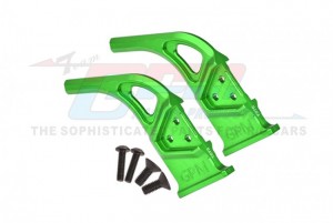 GPM MAI040RBN ALUMINUM 7075 REAR DIFFUSER SUPPORTS ARA320519 ARRMA 1/7 4WD INFRACTION LIMITLESS FELONY 6S BLX - GREEN - MAI040RBN-G