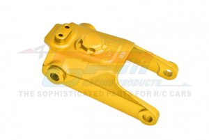GPM MX086 ALUMINUM 7075 STEERING SERVO PROTECTOR PLATE LOS261010 RC LOSI 1/4 PROMOTO-MX MOTORCYCLE LOS06000 - GOLD - MX086-GD