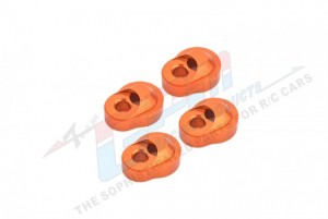 GPM TXM021L/A.CO ALUMINUM 7075 SUSPENSION PIN RETAINER 7743 TRAXXAS 1/5 X-MAXX 6S / 1/6 XRT 8S - ORANGE - TXM021L/A.CO-OR