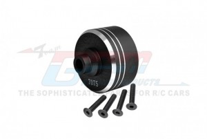 GPM XV2011 ALUMINIUM 7075 FRONT / MIDDLE / REAR DIFF CASE TAMIYA 1/10 4WD XV-02 / TT02 RC Touring Rally Car - BLACK - XV2011-BK