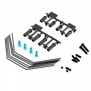 Front & Rear Sway Bar Kit Stabilizer Set 54514 1/10 TAMIYA XV-01 PRO / FF04 EVO Car - RS-54514