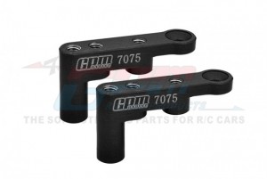 GPM BBX024 ALUMINIUM 7075 SERVO MOUNT A20 TAMIYA RC 1/10 BBX BB-01 CHASSIS Buggy 58719 - BBX024-BK