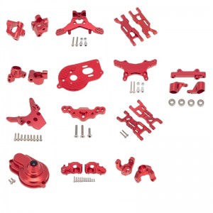 Aluminum Full Upgrade Set For TEAM LOSI 1/18 2WD MINI-T 2.0 STADIUM TRUCK LOS01015 - RED - RS-FULLMI/RE