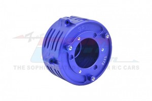 GPM MX012 ALUMINUM 7075 FLYWHEEL HOUSING LOS261005 LOSI 1/4 PROMOTO-MX MOTORCYCLE LOS06000 - BLUE - MX012-B