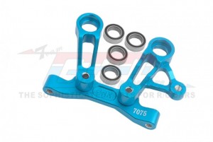 GPM XV2048 ALUMINIUM 7075 STEERING ARMS AND STEERING BRIDGE TAMIYA 1/10 4WD XV-02 PRO Car CHASSIS 58707 - XV2048-SB