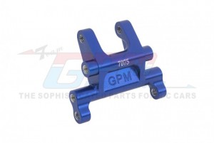GPM MX087 ALUMINUM 7075 FRONT SUSPENSION MOUNT LOS261010 LOSI 1/4 PROMOTO-MX MOTORCYCLE RTR LOS06000 - BLUE - MX087-B