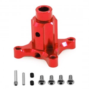 Aluminum Front Rear Center Differential Locker Spool ARRMA RC 1/8 KRATON OUTCAST NOTORIOUS TALION 6S BLX - RED - MAK010/RE