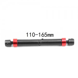 Steel Drive Shaft Type For AXIAL SCX10 III CAPRA WRAITH / TRAXXAS TRX-4 TRX-6 RC Crawler - 110 - 165mm - CVD-110165/BK