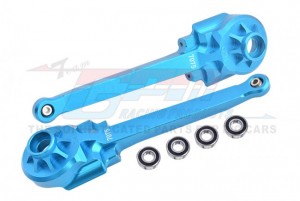 GPM BBX022 ALUMINIUM 7075 REAR SUSPENSION ARMS LARGER INNER BEARINGS TAMIYA 1/10 BBX BB-01 CHASSIS 58719 - BBX022-SB