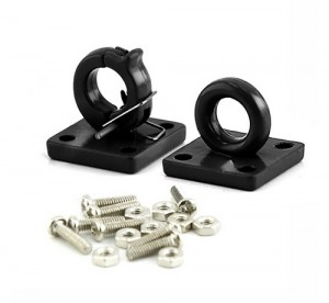 Decoration Trailer Hook For 1/10 RC Crawler Car AXIAL SCX10 / TRAXXAS TRX-4 CRAWLER - BLACK - AS-DTH01/BK