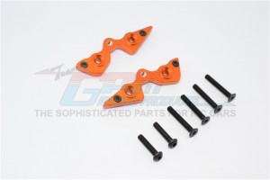 GPM YT030 ALUMINIUM REAR CAGE COMPONENTS 1/10 AXIAL YETI ROCK RACER - Orange - YT030-OR
