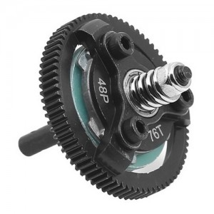 Steel Spur Gear Slipper Clutch 48P  72T / 76T / 83T / 86T / 90T For TRAXXAS SLASH VXL BANDIT RUSLTER STAMPEDE - 76T - TRX-4876T