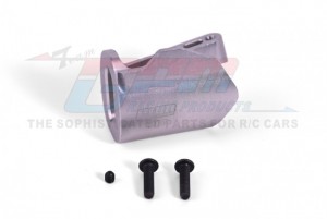 GPM MX388 ALUMINUM 7075 EXHAUST PIPE LOS261004 LOSI 1/4 PROMOTO-MX MOTORCYCLE LOS06000 - SILVER - MX388-S