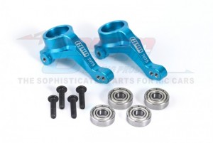 GPM BBX021 ALUMINUM 7075 FRONT KNUCKLE ARMS TAMIYA 1/10 BBX BB-01 CHASSIS BUGGY 58719 - BLUE - BBX021-SB