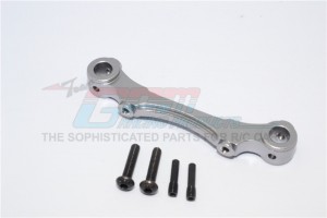 GPM YT032F ALUMINIUM FRONT BODY POST MOUNT 1/10 AXIAL YETI ROCK RACER - Gun silver - YT032F-GS