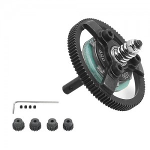 Steel Spur Gear Slipper Clutch 48P 72T / 76T / 83T / 86T / 90T W/ Pinion Gear Set For TRAXXAS SLASH VXL BANDIT RUSLTER STAMPEDE - TRX-4890TAPG