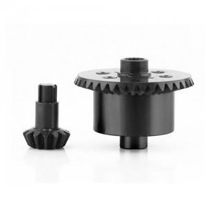 Aluminum Diff Housing 37T / 13T Gear AR310872 AR310775 For ARRMA ARRMA 1/10 BIG ROCK / GRANITE / KRATON / OUTCAST / SENTON BLX - BLACK - RS-AR310872/BK