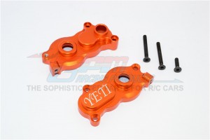 GPM YT038 ALUMINIUM CENTER TRANSMISSION CASE 1/10 AXIAL YETI ROCK RACER - YT038-OR