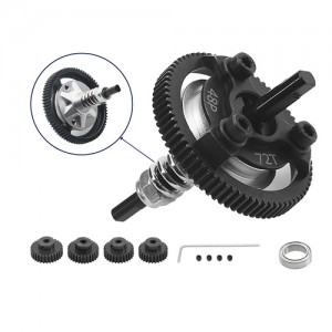 Steel Spur Gear Slipper Clutch 48P 72T / 76T / 83T W/ Pinion Set 6766 For 1/10 TRAXXAS Ford Fiesta / Telluride Car - 72T W/ PINION SET - TRX6766P-72T