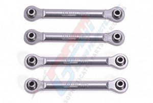 GPM BBX05657 ALUMINUM 7075 REAR SWING ARM PULL ROD TAMIYA 1/10 BBX BB-01 CHASSIS BUGGY 58719 - SILVER - BBX05657-S