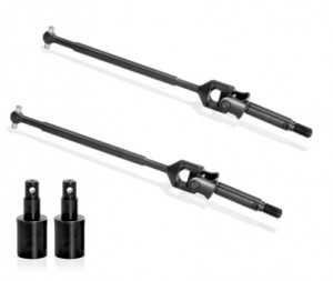 Steel Front Outdrive Front CVD Axle Set LOS232009 LOS232013 For LOSI Baja Rey 2.0 4X4 RC TRUCK LOS03046 LOS03049 - RS-LOS23200913