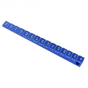 Aluminum Step Chassis Guage 3.0 - 10mm For 1/10 RC Touring Drift Car - BLUE - ST-05/BU