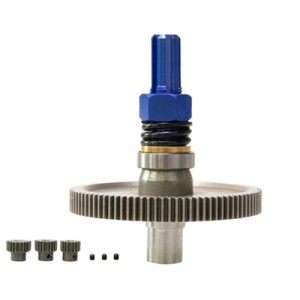 Steel Spur Gear Slipper Clutch 91T W/ 17T 19T 21T Pinion Gear Set ARA311034 For ARRMA SENTON GRANITE BIG ROCK VORTEKS TYPHON - RS-ARA311034/BU