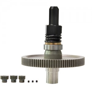 Steel Spur Gear Slipper Clutch 91T W/ 17T 19T 21T Pinion Gear Set ARA311034 For ARRMA SENTON GRANITE BIG ROCK VORTEKS TYPHON - RS-ARA311034/BK