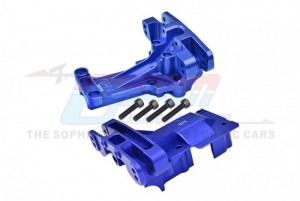 GPM XRT1213 ALUMINUM 7075 FRONT AND REAR UPPER BULKHEAD SET 7727X TRAXXAS 1/6 4WD XRT 8S / X-MAXX 8S MONSTER - BLUE - XRT1213-B