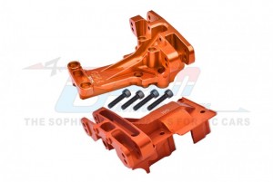 GPM XRT1213 ALUMINUM 7075 FRONT AND REAR UPPER BULKHEAD SET 7727X TRAXXAS 1/6 4WD XRT 8S / X-MAXX 8S MONSTER - ORANGE - XRT1213-OR
