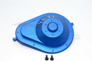 GPM YT038GC ALUMINIUM SPUR GEAR CASE 1/10 AXIAL YETI ROCK RACER - Blue - YT038GC-B