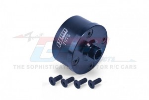 GPM MAJ011 ALUMINIUM 7075 FRONT / MIDDLE / REAR DIFF CASE ARA310983 ARRMA MOJAVE OUTCAST KRATON TALION 6S BLX - BLACK - MAJ011-BK