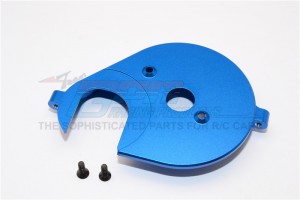 GPM YT038GCP ALUMINIUM SPUR GEAR COVER PLATE 1/10 AXIAL YETI ROCK RACER - Blue - YT038GCP-B