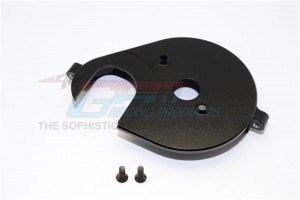 GPM YT038GCP ALUMINIUM SPUR GEAR COVER PLATE 1/10 AXIAL YETI ROCK RACER - Black - YT038GCP-BK
